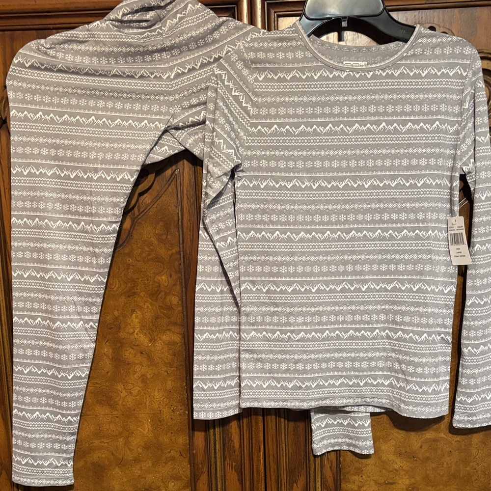 32 Degrees Kids Gray Patterned Underwear Set
